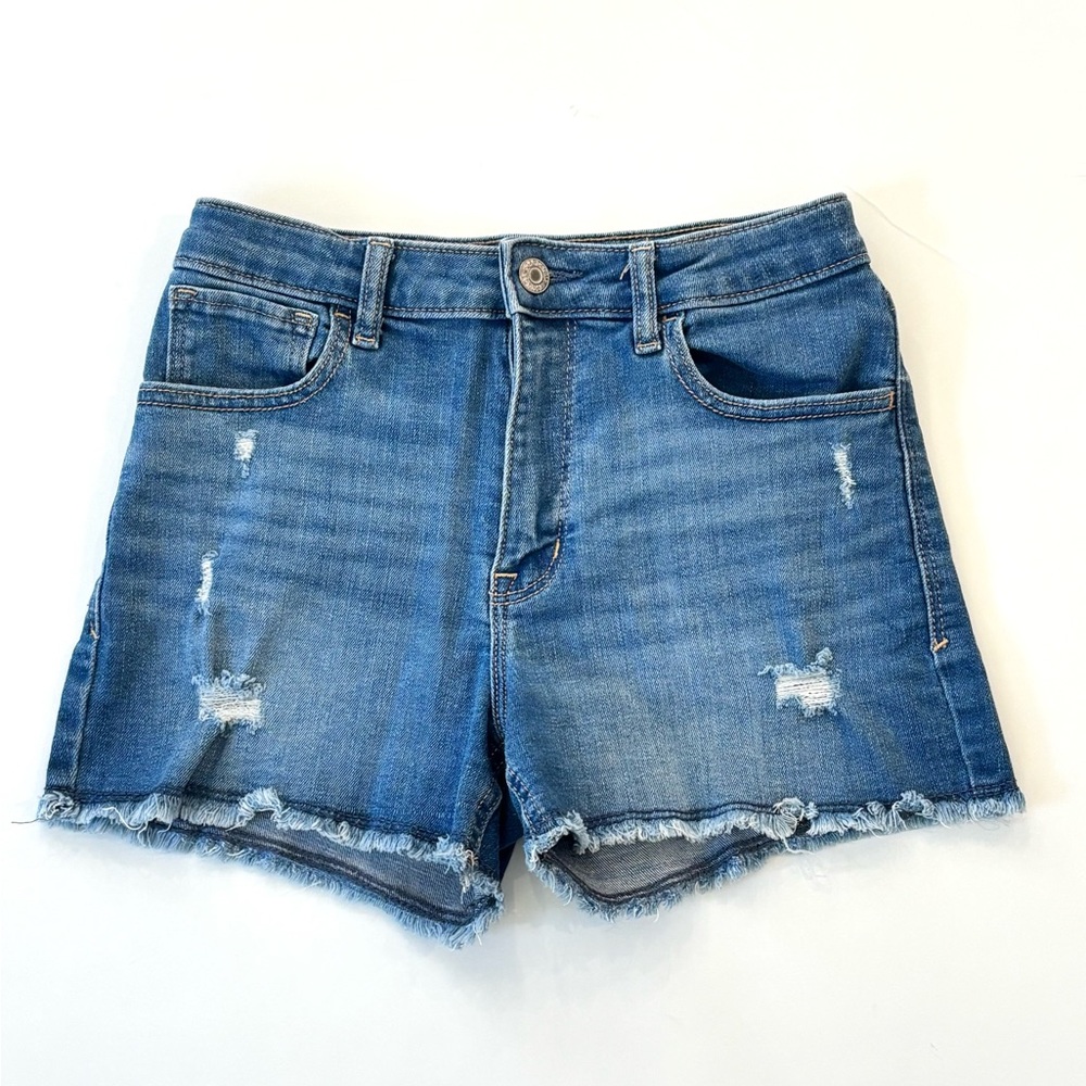GAP Denim Jean Cutoff Shorts Adjustable Waist